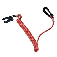 Set Kill Switch Keys with Coil Lanyard "Nuovo Rade" (Honda/Omc (eng.))