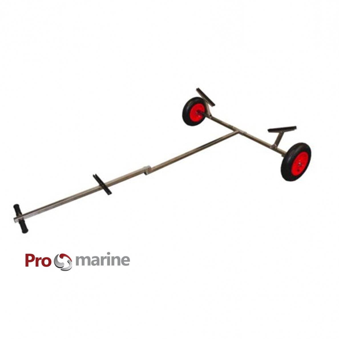 Sudedamas valties vėžimėlis -transportavimo ratukai  (ner. plienas, ilgis 235cm,plotis:140cm) 3