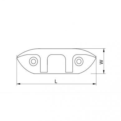 Sulanklstoma klampė (ner. plienas, 152mm) 1 Sulanklstoma klampė (ner. plienas, 152mm) 1