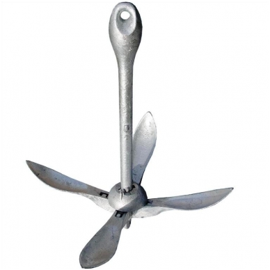 Folding anchor (1.5 kg. Galvanized) Folding anchor (1.5 kg. Galvanized)