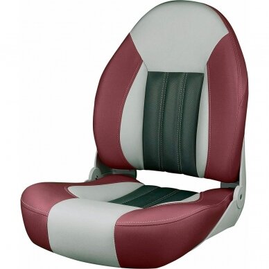 Kėdė Tempress ProBax Orthopedic, pilka/t.raudona