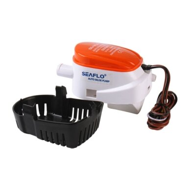 Automatic Bilge Pump 600 GPH, 12 V with Sensor 1