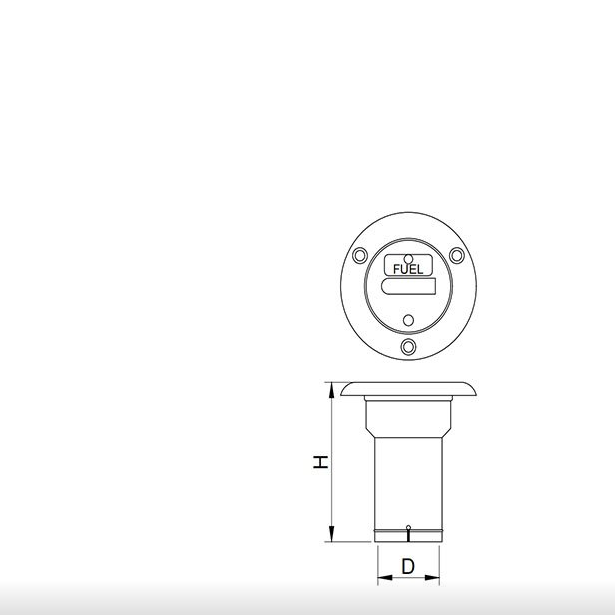 FUEL OPENING (NYLON, WHITE) 1 FUEL OPENING (NYLON, WHITE) 1