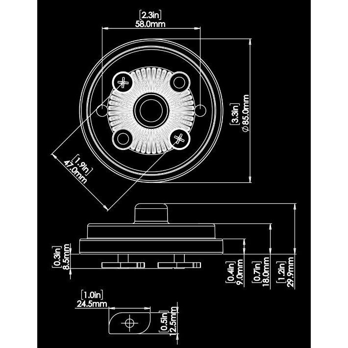 Railblaza HEXX Kayak Track Mount 4 Railblaza HEXX Kayak Track Mount 4
