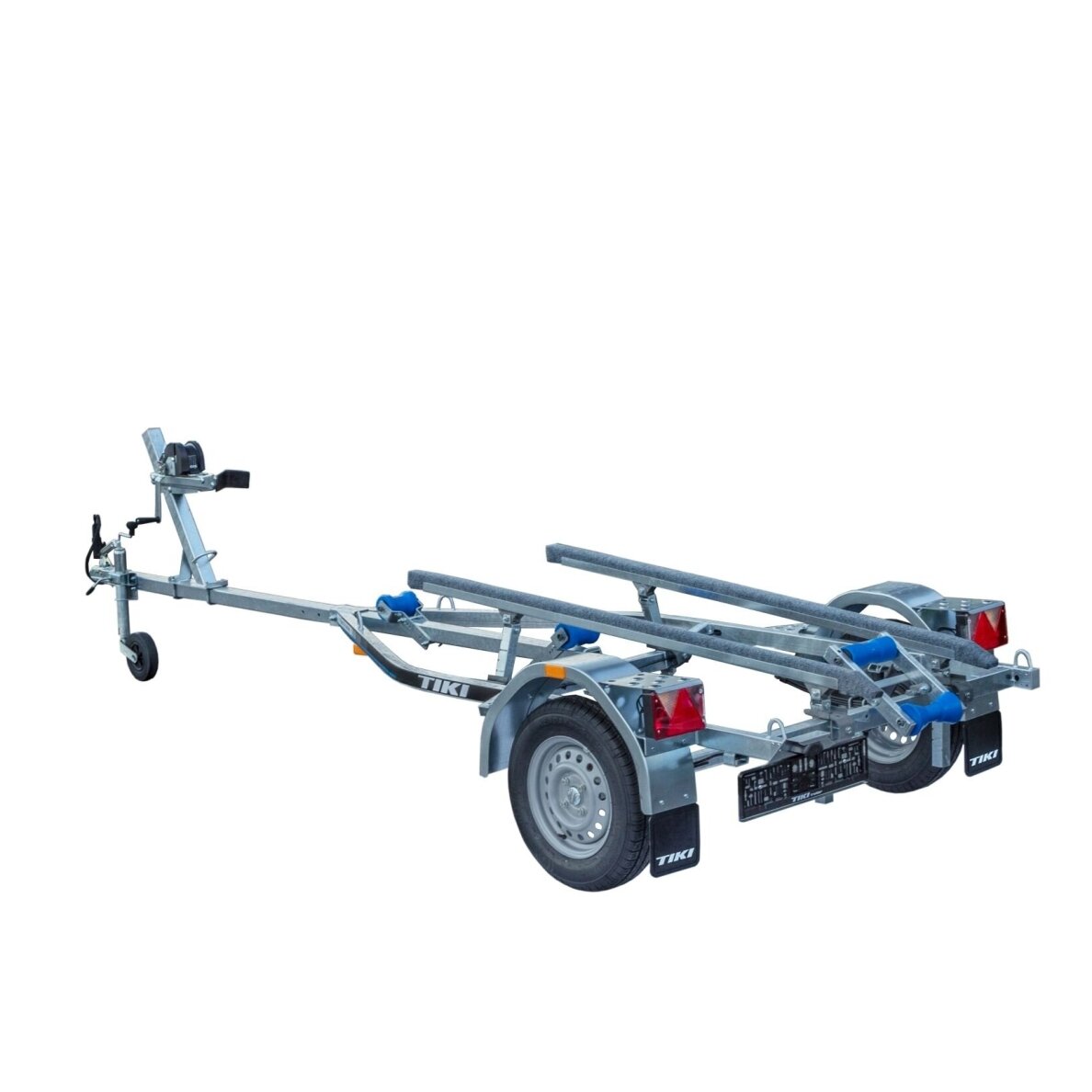 Boat Treiler TikiTreiler BX600-LW with longitudinal supports 1 Boat Treiler TikiTreiler BX600-LW with longitudinal supports 1