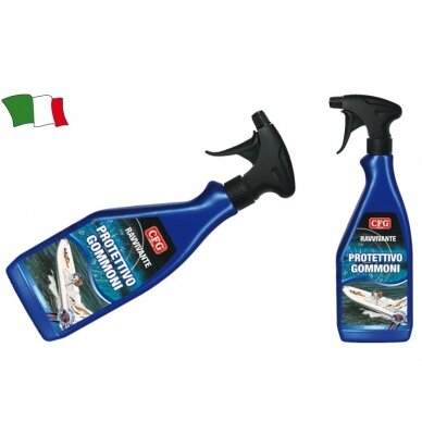 Valiklis valtims PULITORE GOMMONI Degreaser for inflatable boats, 750 ml. 1