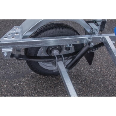 Valties Priekaba BX750-L su ratukais 4 Valties Priekaba BX750-L su ratukais 4