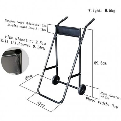 Outboard Motor Trolley Foldable (max load 70kg) 4