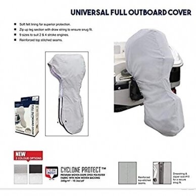 Full OUTBOARD Cover OCEANSOUTH (3,5-150HP) 4 Full OUTBOARD Cover OCEANSOUTH (3,5-150HP) 4