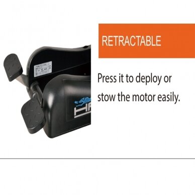 Electric troling motor HASWING Cayman B 55 GPS gen. 1.6 – 12V 4