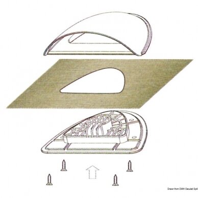 Boat cover vent OCEANSOUTH 1 Boat cover vent OCEANSOUTH 1