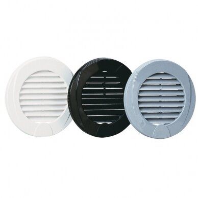 Ventilation Shaft Grilles Cover, d76mm, Grey Ventilation Shaft Grilles Cover, d76mm, Grey