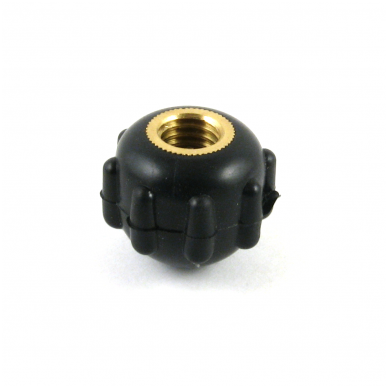 Plastic paddle nut with copper thread 3