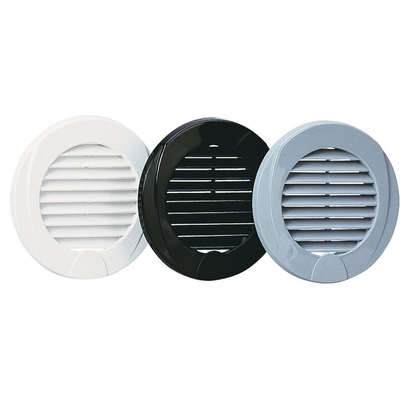 Ventilation Shaft Grilles Cover, d76mm, Grey Ventilation Shaft Grilles Cover, d76mm, Grey