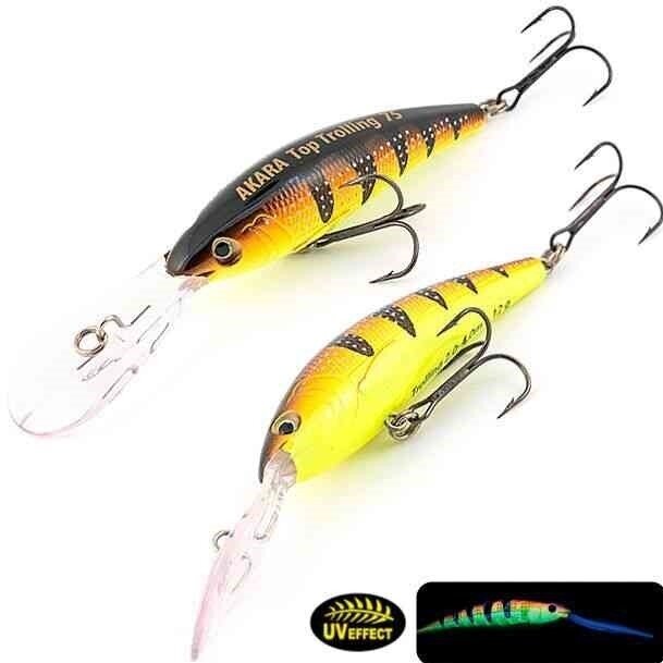 Vobleris Akara Top Trolling 90F, 17 g, 90 mm - A8